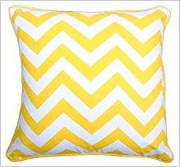 Amazon In Buy Yellow Throw Pillow Cover 1 Pc For Sofa Couch 16