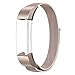 SWEES Fitbit Alta HR and Alta Bands Metal, Milanese Stainless Steel Replacement Accessories Metal Small & Large Band for Fitbit Alta HR and Alta, Champagne
