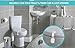 BB Baby Best ; Child Proof Latches, Safety Locks to Cabinets, Drawers, Toilet Seat and Appliances; Tools Not Required; Adjustable Length Strap; With Extra 3M Adhesive for Second Use, (6-Pack, White)