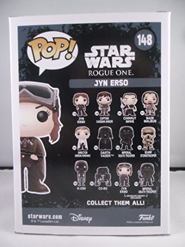 Jyn Erso POP! Star Wars Rogue One 148 Exclusive Version Vinyl Bobble Head