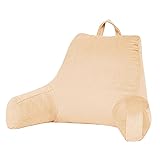 downluxe Reading Pillow with Support Arms, Bed