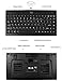 ADESSO WKB-3100UB Wireless Mini Trackball Keyboard - Compact 87-Key Layout, Built-in 800 DPI Optical Trackball, 24GHz RF Wireless Technology, USB Interface, 30-Foot Range