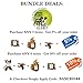 Sancho & Lola's Bully Sticks for Dogs - 12-inch Extra Thick 5 Count Grain-Free Grass-fed Free-Range High Protein Dog Chews