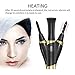 Heated Eyelash Curler, ZLiME Electric Eyelash Curler Electronic Eye Lashes Curling Comb Quick Heating Long Lasting USB Rechargeable Natural