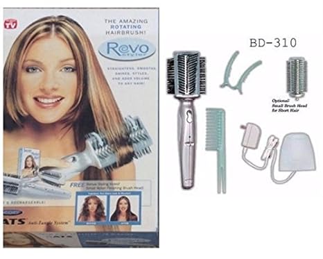 cordless rotating hair brush