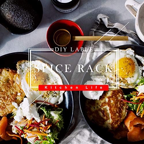 CAM2 Revolving Spice Rack, 20Jar spice organizer, Countertop Spice