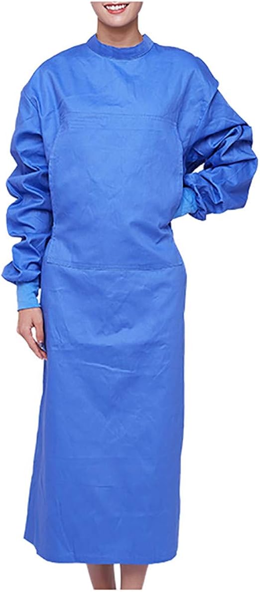 JIE Reusable Protective Clothing, NonDisposable AntiDust Suit Long Sleeve Workwear
