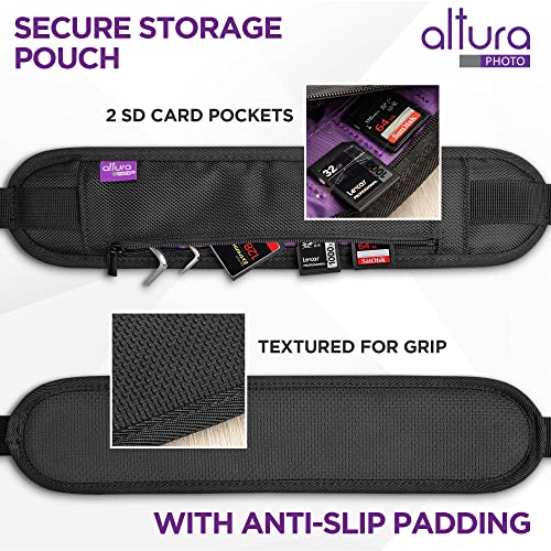 Altura Photo Camera Neck Strap w. Quick Release & Safety Tether For
