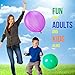 Prextex 72 Punch Balloons in 6 Assorted Colors - 18 Inch Strong Punching Ball Balloons for Indoor or Outdoor Fun or Party Favor