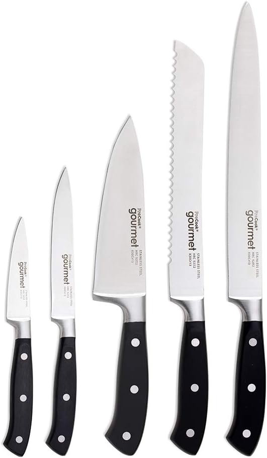 ProCook Gourmet X30 Knife Set 5 Piece Amazon.co.uk Kitchen & Home
