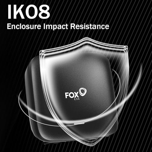 FoxESS Wallbox Type 2 7.3 kW Single Phase 230 V, Adjustable Charging Current 6-32 A, App Control via Wi-Fi, Degree of Protection IP55 & IK08, Dynamic Load Management