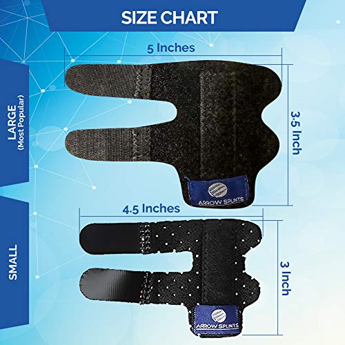 Arrow Splints Finger Splint for Mallet Finger, Trigger Finger