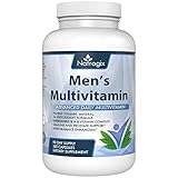 Natrogix 90 Day Supply Men's Multivitamin Supplements - Advanced Daily Ultra Vitamin & Minerals Support Immune-/Nervous System, Heart & Sexual Health(180 Capsules)