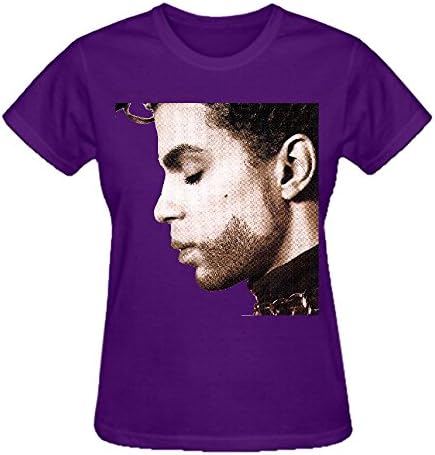 The HitsThe B-Sides Prince Short-Sleeve Women's O-Neck Tee Shirts Purple
