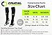 Crucial Compression Socks for Men & Women (20-30mmHg) - Best Graduated Stockings for Running, Athletic, Travel, Pregnancy, Maternity, Nurses, Medical, Shin Splints, Support, Circulation & Recovery