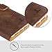 Snakehive Leather Wallet for iPhone XR - Real Leather Wallet Phone Case with Viewing Stand and Card Holder - Flip Folio Cover with Card Slots (Brown)