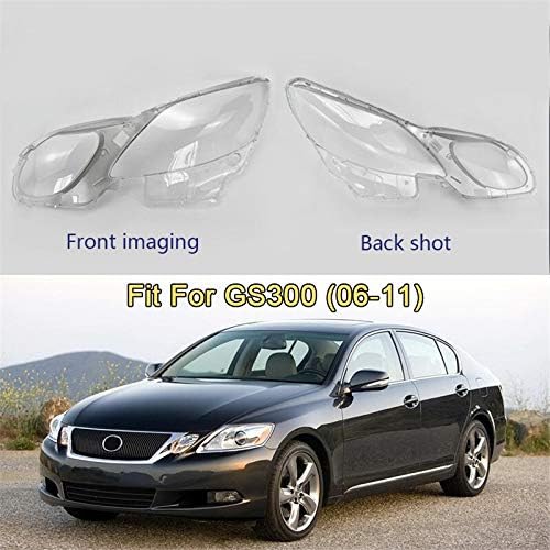 車のヘッドライトレンズカバー フィット感のためのgs300 06 11 右 左ヘッドライトクリアカバーの交換が4doors 予約 Color ヘッドライトカバー Left
