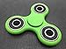 Fidget Spinner Toy Stress Reducer Good for ADHD EDC Hand Killing Time (GREEN)