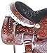 AceRugs Kids Size Youth Beginner Western Roping Quarter Horse Saddle Premium Leather RANCHING TACK Set (Brown, 12″)thumb 4