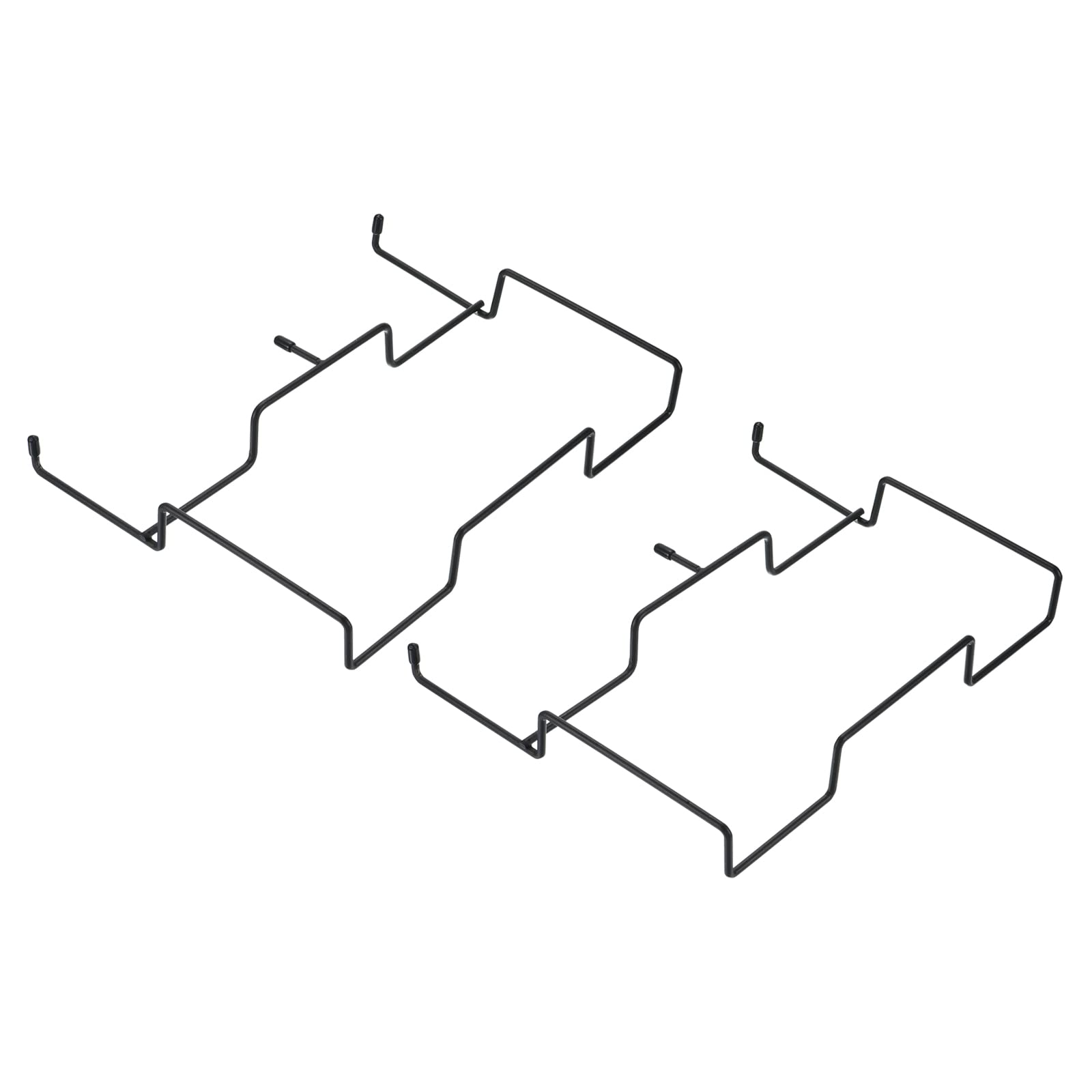 PATIKIL Trash Bag Holder, 2 Pack Stainless Garbage Hanging Bag Holder Trash Can Bracket Table Garbage Rack for Kitchen BBQ Camping