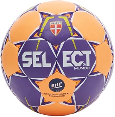 SELECT Mundo – Balón de Balonmano, Color Purple/Orange, tamaño 0 ...