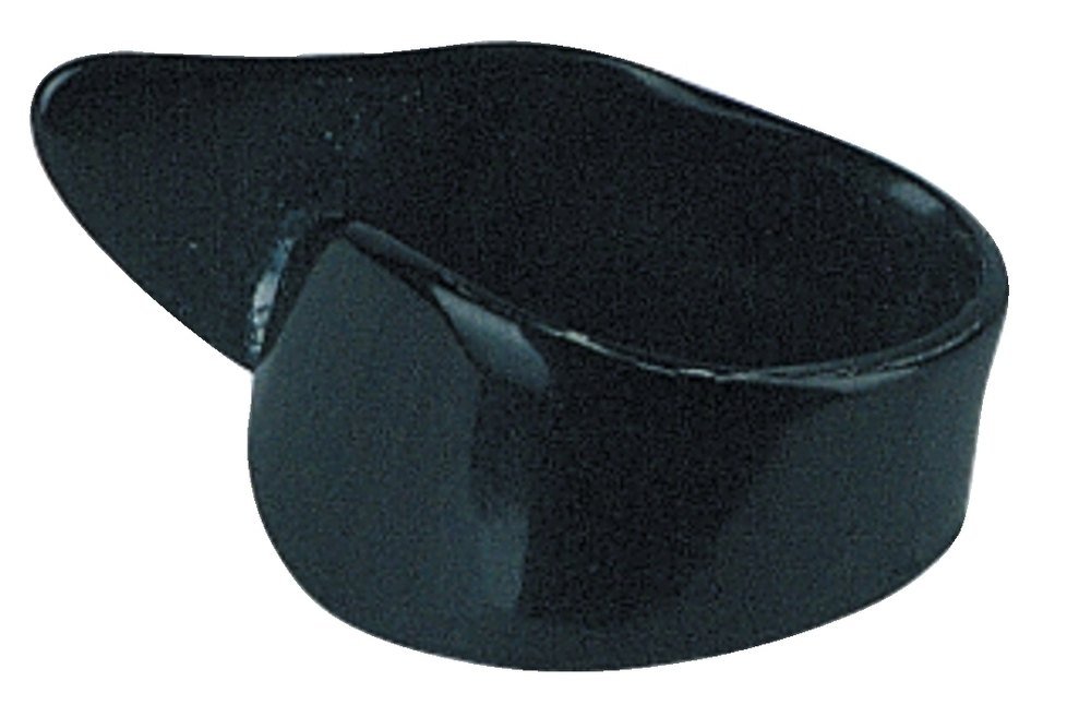 GEWA plectrum/pick thumb ring right, nickel silver, 12 pieces