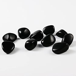 Tumbled Polished Natural Black Obsidian