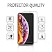 FALWEDI [5Pack] Compatible with iPhone Xs Max Screen Protector, Clear HD iPhone Xs Max Tempered Glass Screen Protector 0.25mm [3D Touch] Anti-Scratch Case Friendly 6.5 Inch