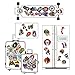 Laptop Skull Stickers Graffiti Patches Stickers Waterproof Motorcycle Bicycle Luggage Decal Skateboard Stickers for Kid and Adult (100pcs Skull)