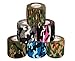 2 inch Medical Wrap Tape Bulk, FDA Approved Self Adherent Adhering Adhesive Stick Power Grip Cling Flex Bandage Rap - 2 inches x 15 Feet - 6 Rolls Camo