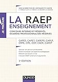 la raep enseignement ; concours internes et réservés, examens professionnalisés réservés (3e é by 