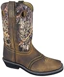 Smoky Mountain Ladies Pawnee Square Toe Boot Brown Oil Distress/Camo