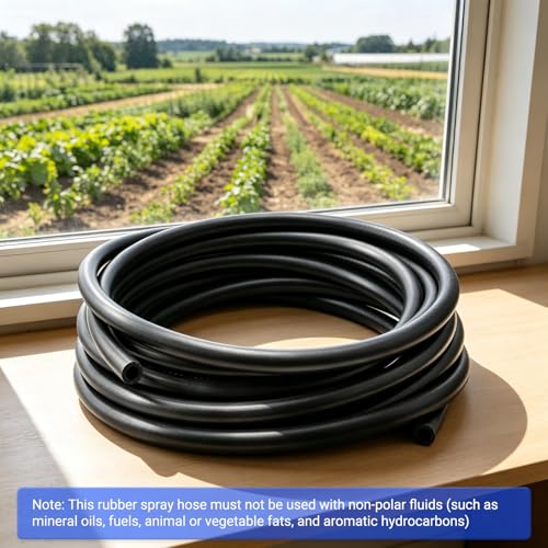 3/8" ID x 25 Ft EPDM Rubber Agricultural Spray Hose - 1 photo 11