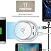 Channel Well Advanced Built-in Wireless Charger (Silver)-Embedded Furniture for All Qi-Enabled Devices (For iPhone 8/ 8Plus, iPhone X, Samsung S7/S8 and more)