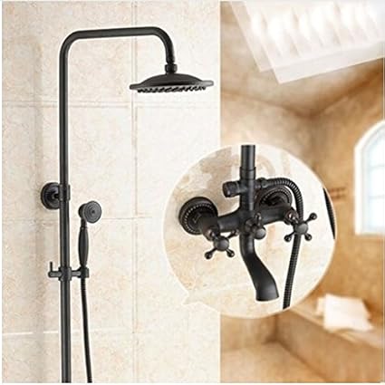 Amazon Com Gowe Exposed Brass Bathtub Shower Faucet Oil Rubbed