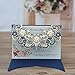 DORIS HOME 50pcs Navy Blue Laser Cut Flora Lace invitation Cards with Envelopes for Wedding Invitations, Bridal Shower, Engagement, Birthday, Bachelorette Party, Baby Shower