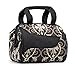 Fit & Fresh Insulated Lunch Bag, Downtown Black Helix Damask