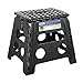 Folding Step Stool - 13 inch Height Premium Heavy Duty Foldable Stool for Kids & Adults, Kitchen Garden Bathroom Stepping Stool from ImiKas