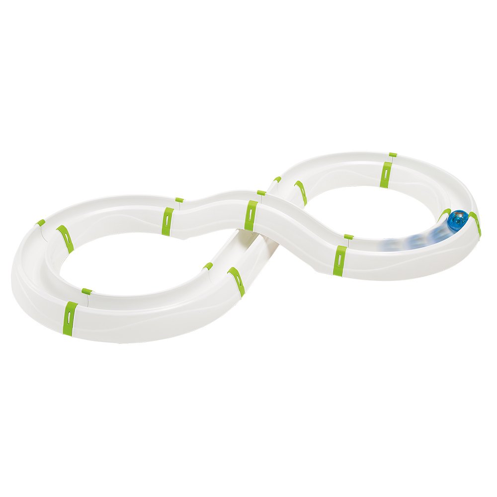 Ferplast TYPHON Interactive Cat Toy, Teaser Pet Toy, Modular Circuit, Led Luminous Ball Included
