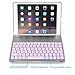 Favormates Keyboard Case for iPad 2018 (6th Gen) - iPad 2017 (5th Gen) -iPad Air 1 - Thin & Light - Aluminum Alloy - Wireless/BT - Backlit 7 Color - iPad Case with Keyboard (only for 9.7 inch ipad)