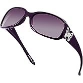 Polarized Sunglasses for Women - Premium Trendy Butterfly Sunglasses - HZ Series Mariposa Designer Fashion Sunglasses