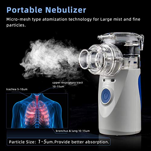 Anzorhal Portable Vaporizer,Humidifier Treatment,Cool Mist humidifier Machine for Kids & Adults