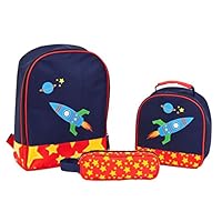 Aquarella Kids Back to School Rocket Set (3-Piece), Blue