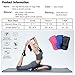 Hylaea Yoga Socks for Women with Grip & Non Slip Toeless Half Toe Socks for Ballet Pilates Barre Dancethumb 3
