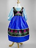 Little Adventures Traditional Scandinavian Princess Girls Costume - Medium (3-5 Yrs)