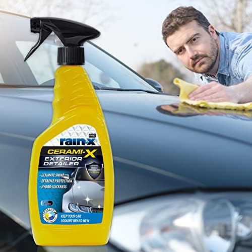 Cerami-X™ Cera Auto Quick Detailer Tratamento Detailing Auto Rain Off 750ml
