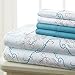 SL Spirit Linen Home EST. 1988 - Queen Sheets, Super Soft Prestige Microfiber Bedding Set, Lightweight Home Decor & Ideal for All Seasons, Queen, Turquoise Medallion