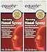 Equate - Nasal Four, Phenylephrine Hydrochloride, Decongestant Spray, (Compare To 4 Way), 1 Fl Oz (Pack of 2)