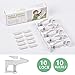 Cabinet Locks Baby Proofing Child Safety Cabinets Locks 10 Packs, No Tools Or Drilling Needed Safety Drawer Locks for Drawers, Cabinets, Closets