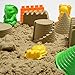 MOTION SAND Play Sand , 2.2LBS of Natural Sand and Motion Circus Playset with 16 Pcs Molds Kit, Non-Toxic Sand for Kids